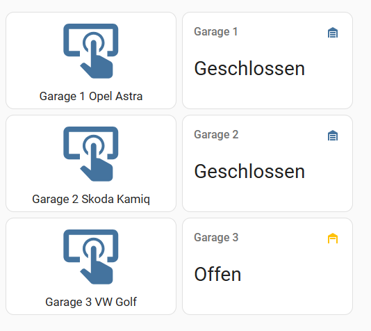 homeassistant garagen